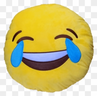 Free Png Download Laughing Crying Emoji Beanie Png - Emoji Pillow Transparent Clipart