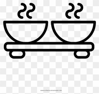 Hot Plate Coloring Page - Parrilla Electrica Para Colorear Clipart