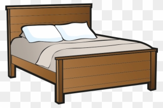 Bed - Bed Frame Clipart
