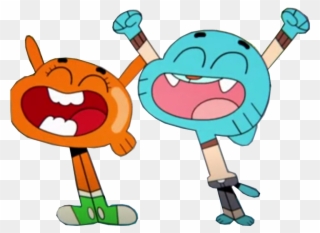 Gumball Sticker - Gumball And Darwin Png Clipart