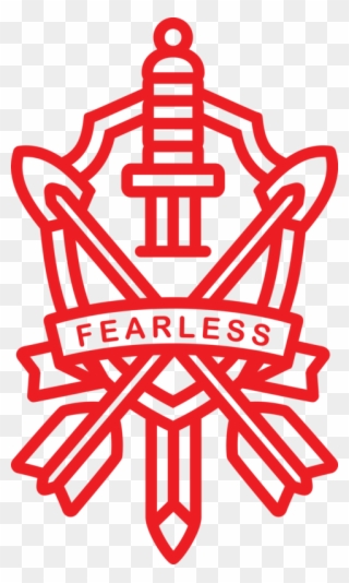 Fearless Red - Emblem Clipart