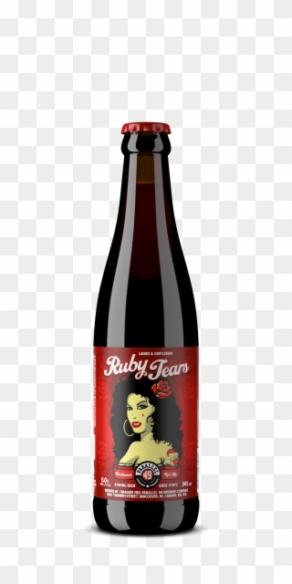 Clipart Beer Dark Beer - Parallel 49 Gypsy Tears Ruby Ale - Png Download