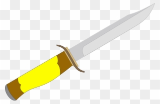Knives Clipart Big Knife - Bowie Knife - Png Download
