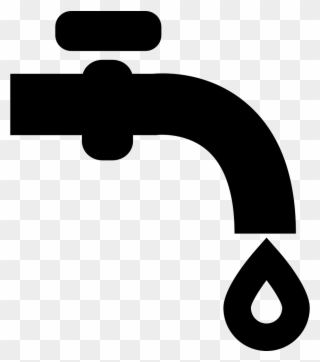 Water Tap Comments - Leakage Icon Clipart