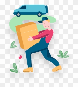 Nyc Movers - Illustration Clipart