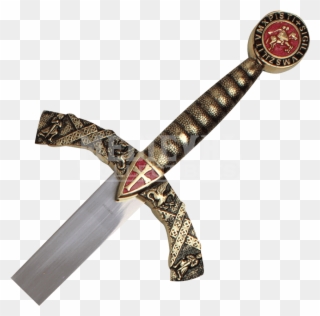 Cross Sword Png Image Royalty Free Download - Excalibur Sword From Once Upon A Time Clipart