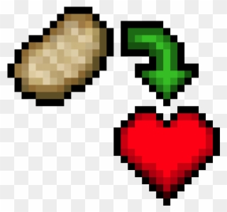 Old-school Hunger - Minecraft Steak Clipart
