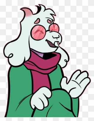 I Love Drawing Ralsei's Fluffy Ears - Cartoon Clipart