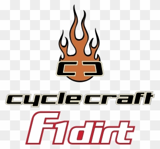 Cyclecraft F1 Dirt Logo Png Transparent , Png Download - Emblem Clipart