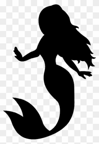 Free Mermaid Silhouette Wannacraft - Disney Princess Ariel Silhouette Clipart