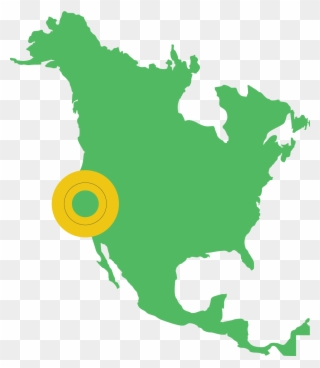 All4-gp North American Headquarters - Canada Usa Map Icon Clipart
