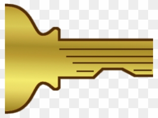 Key Clipart Golden Key - Gold Key Clipart - Png Download