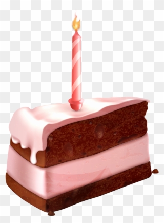 Cake Slice Png - Birthday Cake Slice Png Clipart