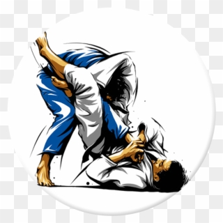 Brazilian Jiu-jitsu - Bjj Cartoon Clipart