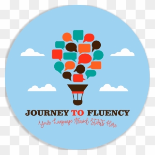 Journey To Fluency - Language Poster Clipart