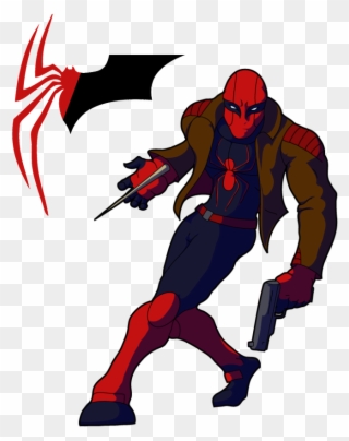 Red Spider - Red Hood Vs Scarlet Spider Clipart