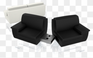 Sofa Usb - 2300 - Chair Clipart