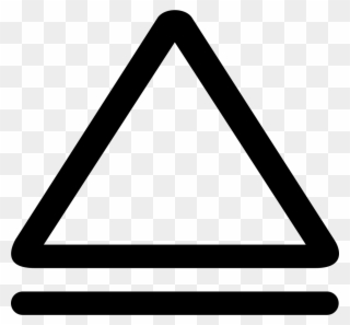 980 X 912 0 - Triangle With Line Under Clipart