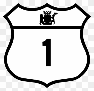 Highway Shields For Interprovincial 1, K - Us Highway Sign Clipart