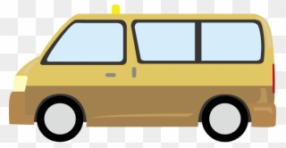 Taxi Clipart Taxi Van - Taxi Van Clipart - Png Download