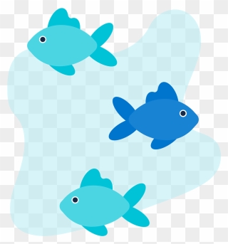 Fish In The Sea - Coral Reef Fish Clipart