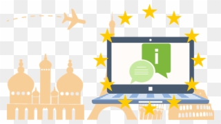 Multilingualism In Europe Facts - Illustration Clipart