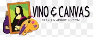 Vino And Canvas - Canvas Clipart