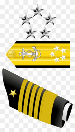 Us Navy Admiral Rank Insignia - Navy Rear Admiral Upper Half Rank Clipart