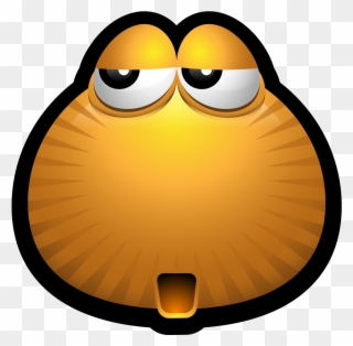 Brown Monsters 49 Icon - Blah Smiley Clipart