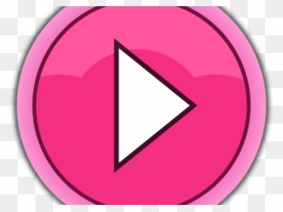 Learn More Button Clipart Transparent - Transparent Pink Play Button - Png Download