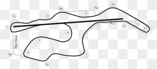 Infineon With Emphasis On Long Track - Sears Point Raceway Clipart