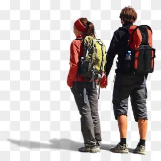 #ftestickers #couple #hikers #hiking - People Hiking Png Clipart