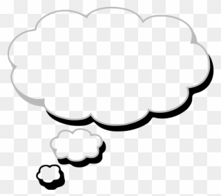 Dream Bubble Png Clipart - Thought Cloud Transparent Png