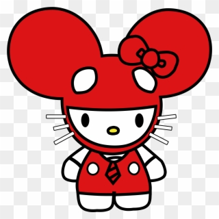 Valentines Day Clipart Hello Kitty - Transparent Png Kitty Png