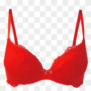 Superboost Lace Plunge Bra Chilli Red Product Front - Bra Clipart
