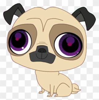 The Best Free Pug Vector Images Download From Free - Pug Lps Clipart