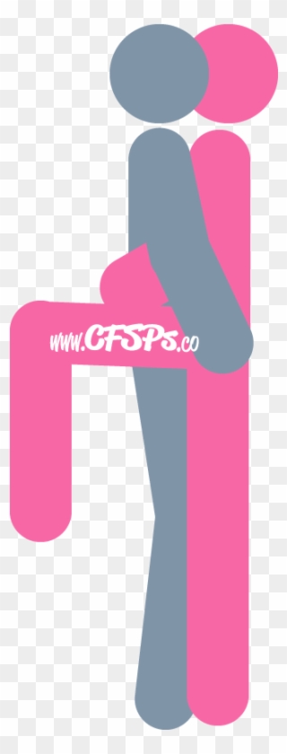 Pink Flamingo Sex Position Illustration - Graphic Design Clipart