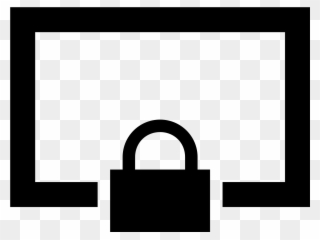 Blocco In Orrizzontale Icon - Landscape Lock Icon Png Clipart