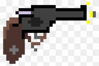 Gun Goes Boom - Pixel Clipart