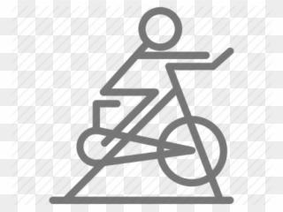 Exercise Bench Clipart Spin Bike - Spin Class Clipart Transparent - Png Download