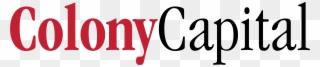 Colony Capital, Inc - Colony Capital Logo Png Clipart