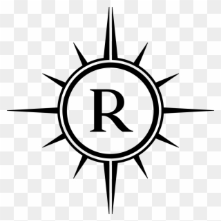 Ro Logo Short Black - Revelation Logo Clipart