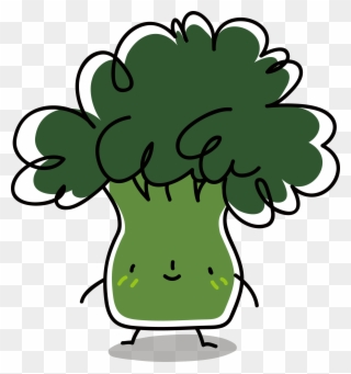 Cauliflower Broccoli Vegetable - Broccoli Cartoon Png Clipart
