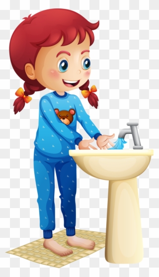 Фотки Cartoon Kids, Classroom Decor, Art For Kids, - Girl Washing Her Hands Clipart