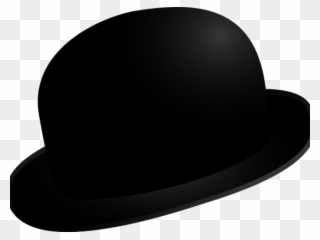 Straw Hat Clipart Derby Hat - Black Hat Clipart Transparent - Png Download