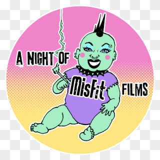 Night Of Misfit Films Clipart