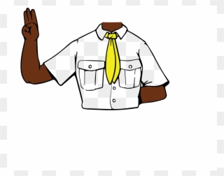 Wikiproject Scouting Uniform Template Female Blouse - Jamaican Girl Scouts Uniforms Clipart