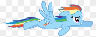 Rainbow Dash Flying Png Photos - My Little Pony Rainbow Dash Flying Fast Clipart