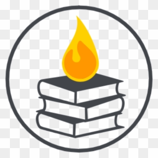 Burned By Books - Flame Clipart