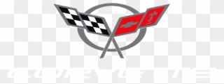 Chevrolet Corvette Modern Emblem Baby Bodysuit - Corvette Logo Transparent Background Clipart